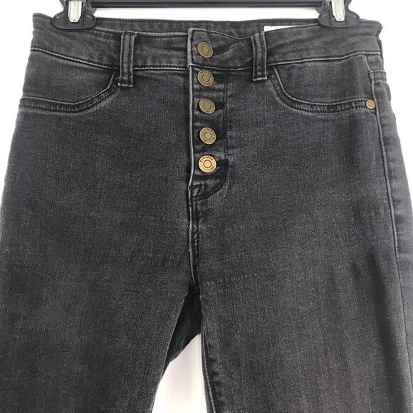 Pistola Button Front Aline High Rise Skinny - Picture 5 of 16